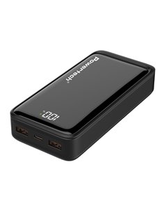 POWERTECH power bank PT-1327 με οθόνη, 20000mAh, 22.5W, μαύρο