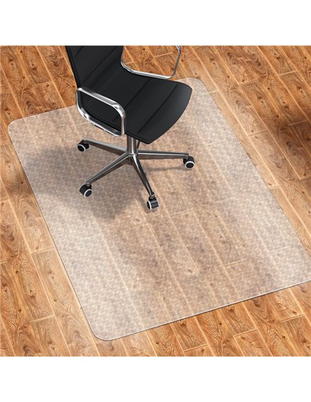 BRATECK πλαστικό προστατευτικό πατάκι δαπέδου MP06-14, 90x120cm, διάφανο