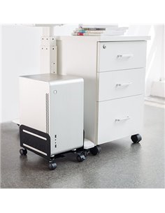 POWERTECH βάση PC PT-1329 με ροδάκια, universal, μεταλλική, έως 10kg