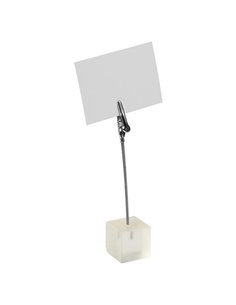 Κλιπ σημειώσεων λευκό 10,5x2.5x2.5εκ.