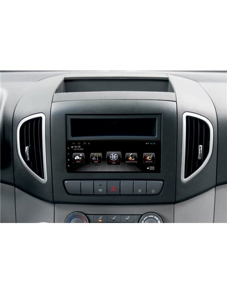 POWERTECH ηχοσύστημα αυτοκινήτου PT-1334 με οθόνη αφής 6.9", Bluetooth/WiFi/GPS/USB