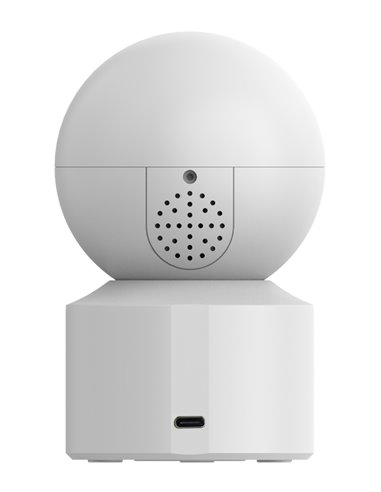 POWERTECH smart κάμερα PT-1338, 2MP, dual lens, WiFi, PTZ, SD