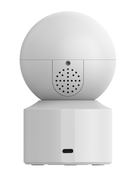 POWERTECH smart κάμερα PT-1338, 2MP, dual lens, WiFi, PTZ, SD