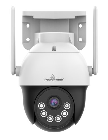 POWERTECH smart κάμερα PT-1339, 3MP, WiFi, PTZ, SD, IP66