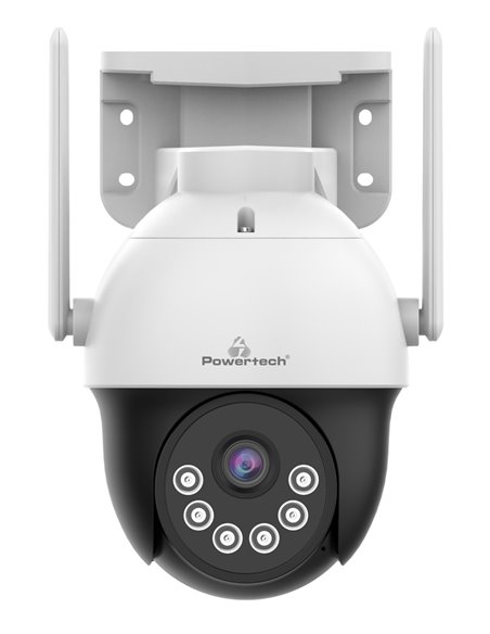 POWERTECH smart κάμερα PT-1339, 3MP, WiFi, PTZ, SD, IP66