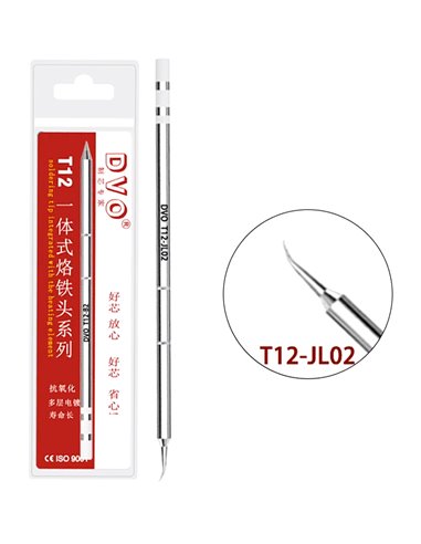 DVO μύτη κολλητηρίου T12-JL02, τύπου JL02