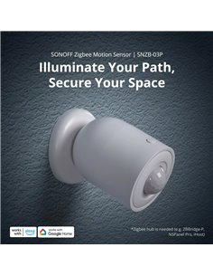 SONOFF smart ανιχνευτής κίνησης SNZB-03P, ZigBee, μπαταρίας, λευκός
