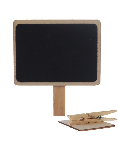 Μανταλάκι memo, 6,5x5εκ. blister 6τεμαχίων