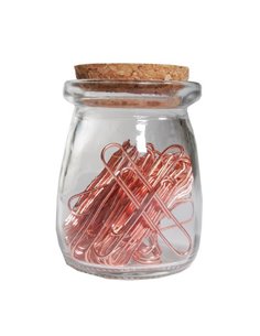 Συνδετήρες Νο 5 ροζ χρυσό 5εκ. 50τεμ.