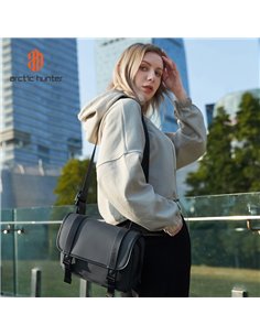 ARCTIC HUNTER τσάντα ώμου K00568 με θήκη tablet, 4L, γκρι