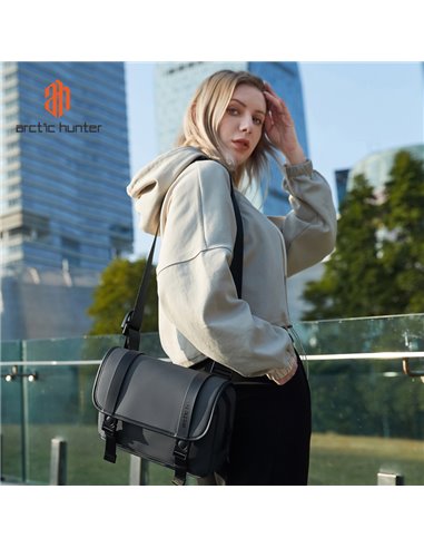 ARCTIC HUNTER τσάντα ώμου K00568 με θήκη tablet, 4L, γκρι