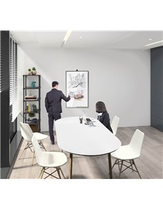 BRATECK επιτοίχια βάση τηλεόρασης LP69-46F , 37-80", έως 50kg