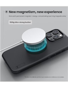 NILLKIN θήκη Super Frosted Shield Pro Magnetic για iPhone 16 Pro Max, μπλε