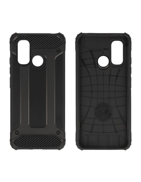POWERTECH θήκη Armor Carbon MOB-1966 για Xiaomi Redmi 12C/11A, μαύρη