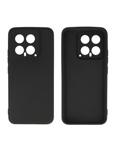 POWERTECH θήκη MATT MOB-1972 για Xiaomi 14, μαύρη