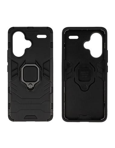 POWERTECH θήκη Ring Armor MOB-1984 για Xiaomi Redmi Note 13 Pro Plus 5G, μαύρη
