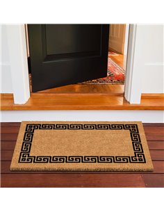 HOME USE πατάκι εισόδου HUH-0206, αντιολισθητικό, 75x45cm, 8mm πάχος, καφέ