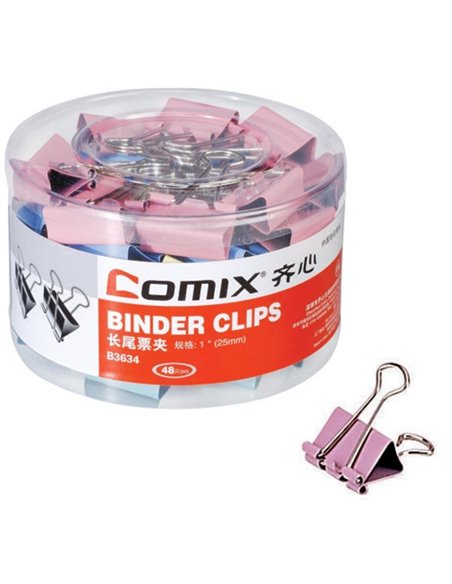 Comix πιάστρες χρωματιστές 25χιλ.