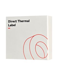 NIIMBOT ρολό θερμικών αυτοκόλλητων ετικετών T12X40-160-WH, 12x40mm, 160 ετικέτες, λευκό