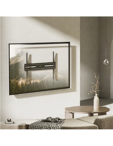 POWERTECH επιτοίχια βάση τηλεόρασης PT-1369, 43-100", έως 75kg, fixed