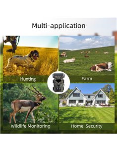 SUNTEK ηλιακή κάμερα κυνηγού MINI700, PIR, 20MP/1080p, SD, IP65