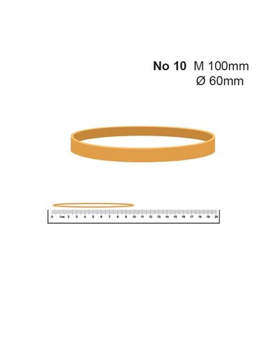Λάστιχα Νο 10 63 Øx1.4x5χιλ. (1kg) πλατύ