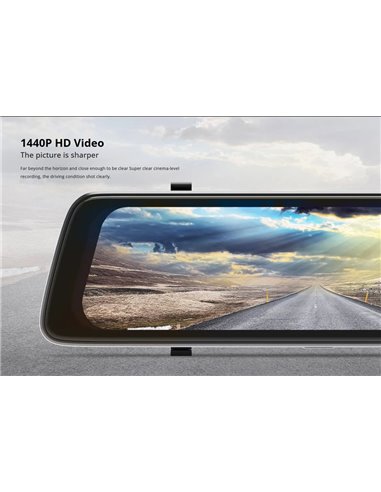 DDPAI καθρέφτης με σετ smart καμερών αυτοκινήτου E3, 9.35" οθόνη, 1440p/1080p