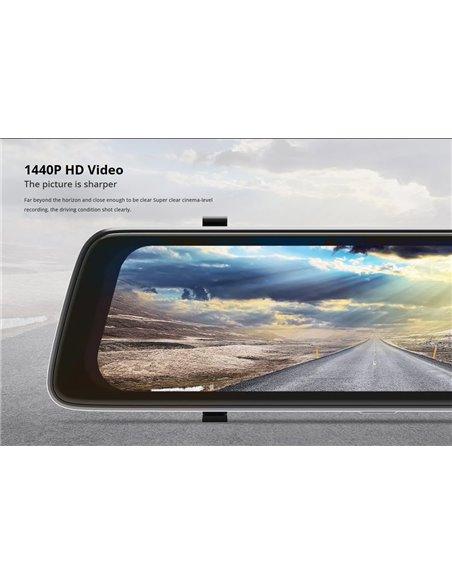 DDPAI καθρέφτης με σετ smart καμερών αυτοκινήτου E3, 9.35" οθόνη, 1440p/1080p