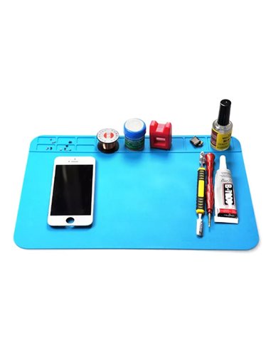 Βάση εργασίας NZ24, αντιστατική, ελαστική, 20x30cm, μπλε