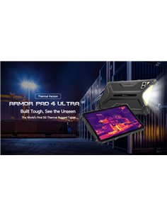 ULEFONE tablet Armor Pad 4 Ultra Thermal, 10.36", 8/256GB, 11800mAh, IP68/IP69K, 5G, μαύρο