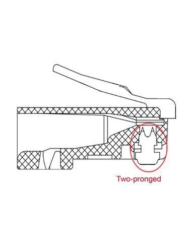 GOOBAY βύσμα RJ45 72500, CAT 5e UTP, διάφανο, 10τμχ