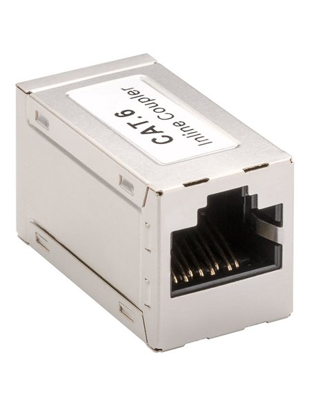 GOOBAY σύνδεσμος RJ45 Cat 6 15217, 250MHz, PoE+, ασημί