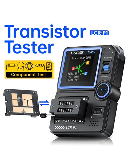 FNIRSI transistor tester LCR-P1, επαναφορτιζόμενο