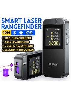 FNIRSI laser μετρητής απόστασης IR40, επαναφορτιζόμενος, 40m