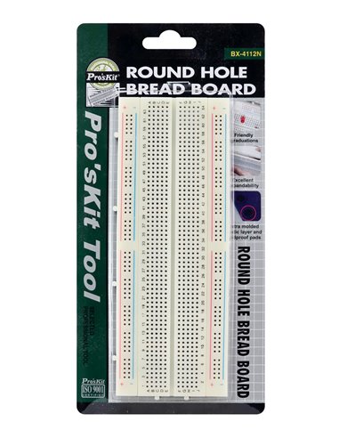 PROSKIT breadboard BX-4112N 840 θέσεων, 64x171mm