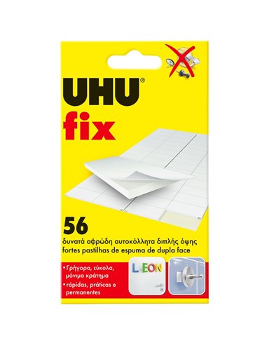 Uhu Fix αυτοκόλλητα 56 τμχ.