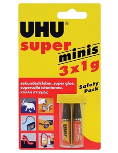 Uhu Super Glue mini 3x1gr
