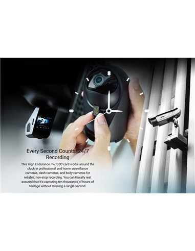 SILICON POWER κάρτα μνήμης microSDHC High Endurance, 64GB, Class 10 UHS-I U3 A1 V30