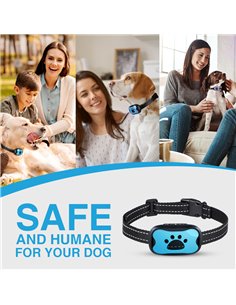 POWERTECH ηλεκτρικό κολάρο εκπαίδευσης σκύλου PT-1397 για αποτροπή γαυγίσματος