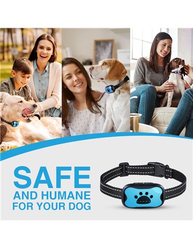 POWERTECH ηλεκτρικό κολάρο εκπαίδευσης σκύλου PT-1397 για αποτροπή γαυγίσματος