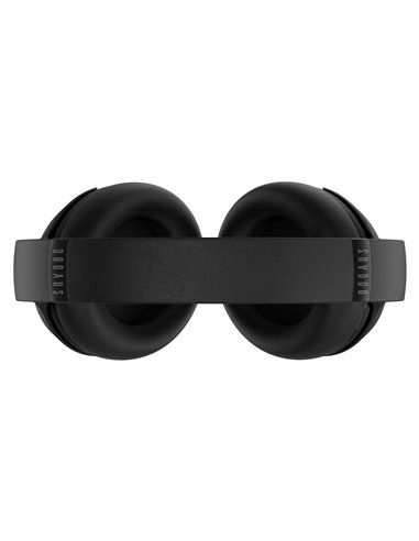 DOQAUS headphones FOCUS 5, ασύρματα & ενσύρματα, Φ40mm, 1000mAh, μαύρα