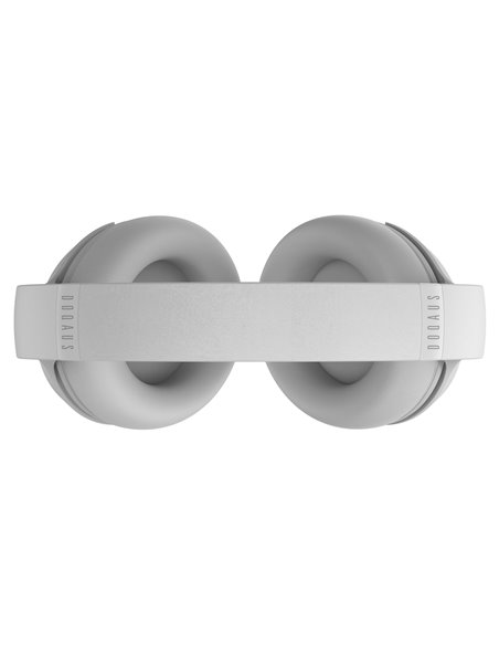 DOQAUS headphones FOCUS 5, ασύρματα & ενσύρματα, Φ40mm, 1000mAh, γκρι
