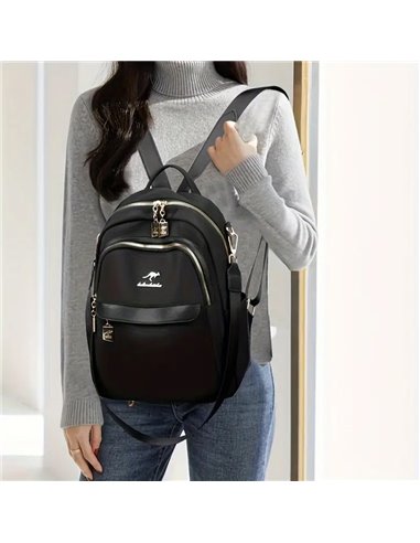 BALIDAISHU γυναικεία τσάντα πλάτης LBAG-0031, μαύρη