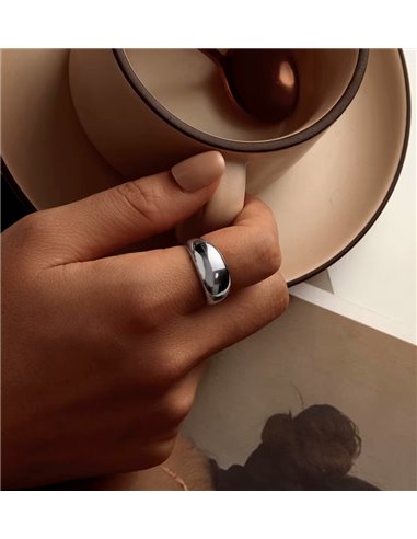 BAMOER δαχτυλίδι SCR983-E, ασήμι 925, ασημί