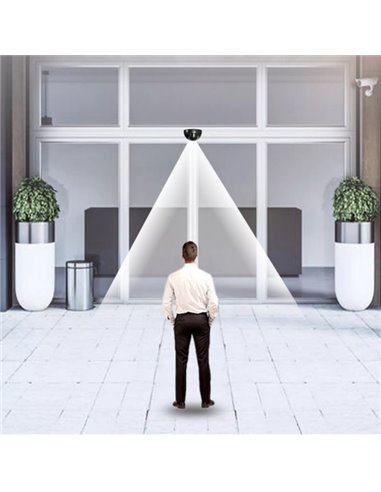 Ανιχνευτής κίνησης μικροκυμάτων MS100 για αυτόματες πόρτες/πύλες, εμβέλεια έως 4m