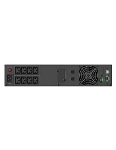 POWERTECH UPS Line Interactive PT-1409 για rack 2U, με οθόνη, 3000VA/2100W, 8x AC output
