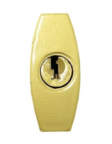 HPP λουκέτο πέταλο με κλειδί CTL-0039, 20mm, μεταλλικό