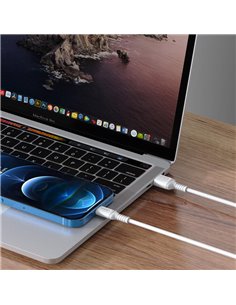 KAKUSIGA καλώδιο Lightning σε USB KSC-805, 2.4A, 480Mbps, 1m, μαύρο