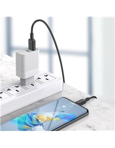 KAKUSIGA καλώδιο USB-C σε USB KSC-710, 3A, 480Mbps, 1.2m, μαύρο