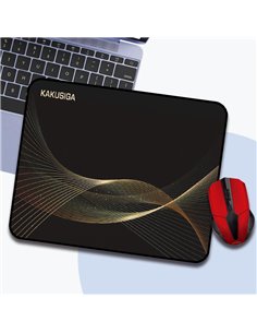 KAKUSIGA mouse pad KSC-1162, 26x21x0.2cm, μαύρο